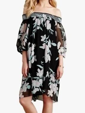 Anthropologie Off Shoulder Dress